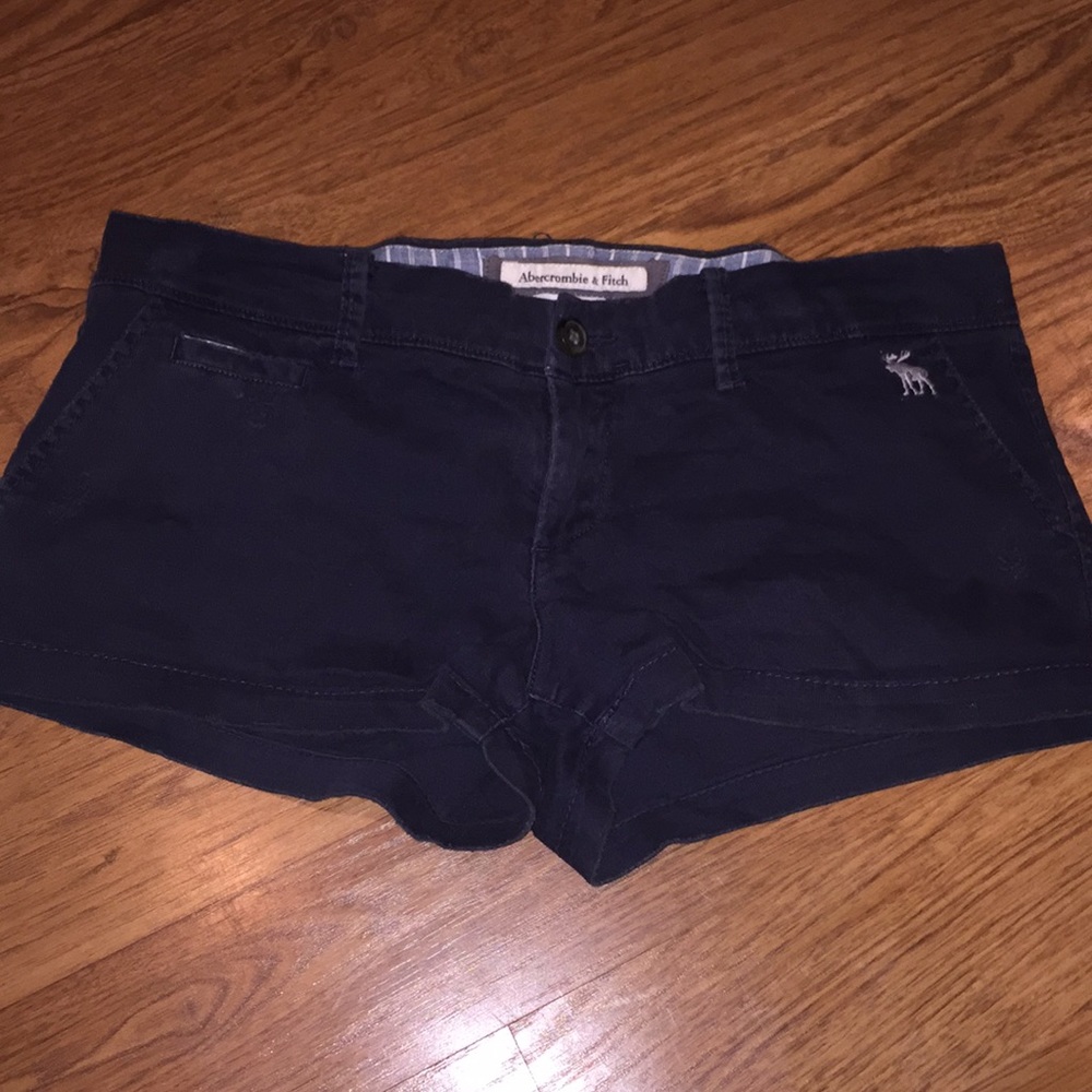 💥5/$25💥 Abercrombie & Fitch dark blue shorts